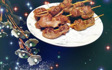 Grilled Chicken Gizzards