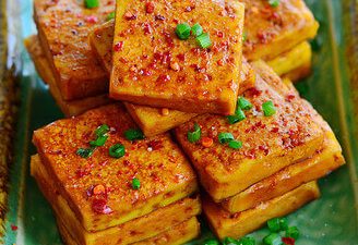 Homemade Spicy Dried Bean Curd
