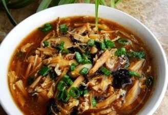 Shandong Noodles Served with Thick Gravy