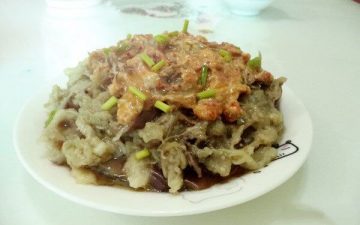 Drizzle with light soy