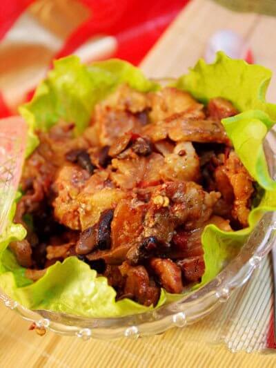 The Pork in Fermented Black Bean Sauce | Miss Chinese Food