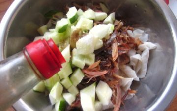 Add in light soy sauce