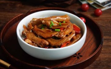 Duck Palm With Oyster Sauce