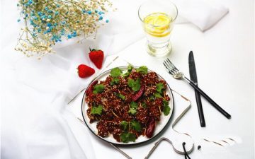 Spicy Toothpick Beef