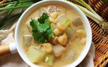 Scallop Roasted Winter Melon
