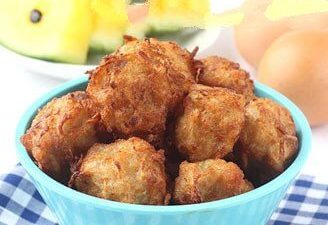 Fried Radish Meatballs