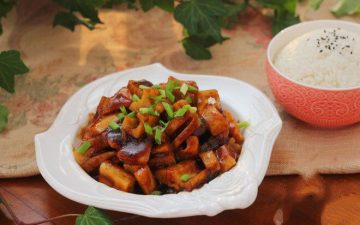 Load the plate and eat.