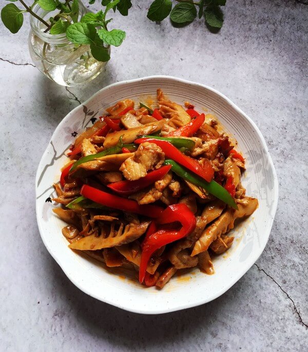 Fried Bamboo Shoots With Spring Bamboo Shoots Miss Chinese Food