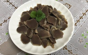 salted duck gizzard.