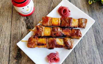 Fish Tofu Beef Skewers