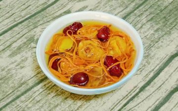 Cordyceps flower scallop chicken soup