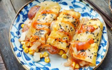 Roasted cold noodles