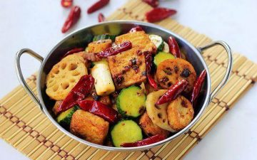 Vegetarian Dry Pot