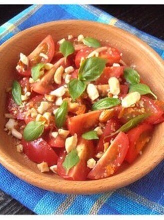 Cherry Tomatoes Salad with Tomatoes