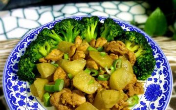 Chicken fried snowdrops