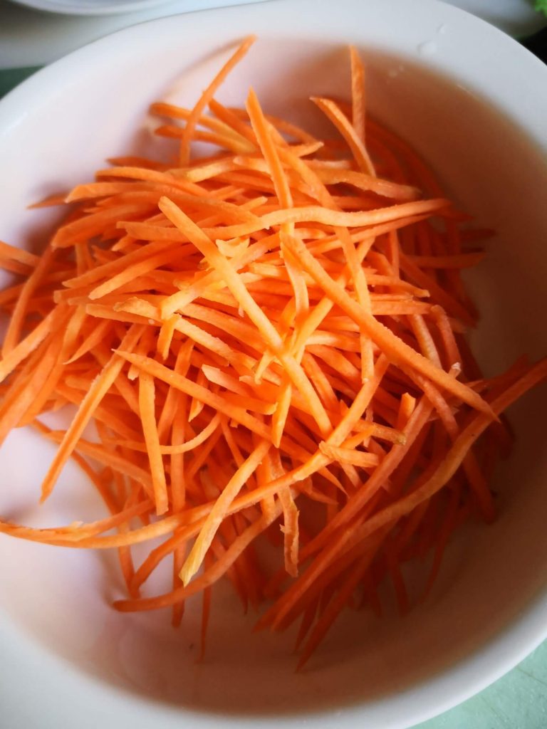 Shredded Potato Fried Shredded Carrots Miss Chinese Food