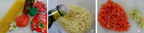 100 g of pasta,