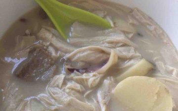 Yuba Dried Squid soup