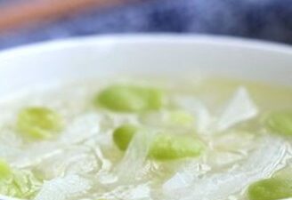 White Radish Broad Bean Soup