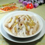 steamed squid eggs.