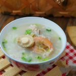 This completes abalone porridge.
