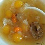 Sweet Potato Taro Medlar Red Dates White Fungus Soup