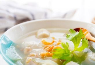 Winter Melon Fish Ball Soup