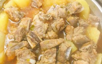 Steamed Pork Ribs With Potatoes