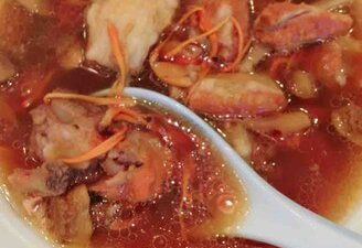Agaricus Blazei Dried Cuttlefish Rib Soup