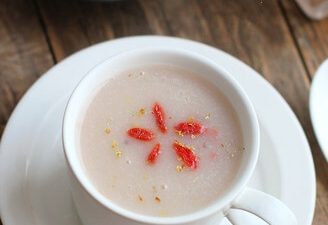 Sweet Osmanthus Soup with Lotus Root