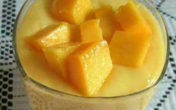mango smoothie.