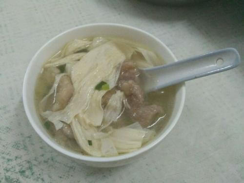 The Dried Bean Curd Sticks and Pork Soup Miss Chinese Food