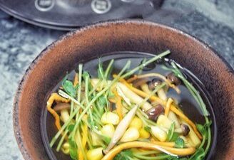 Cordyceps Flower Vegetable Soup