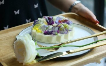 Beautiful Flower Pudding