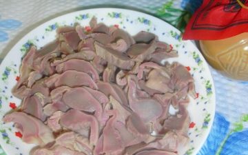 Serve the sliced platter