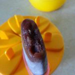 red bean popsicles + milk popsicles.