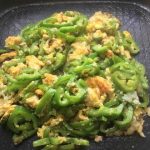 Green Pepper Scrambled Eggs