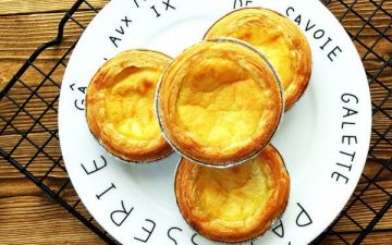 soy milk tart.
