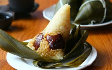 sweet date rice dumplings.
