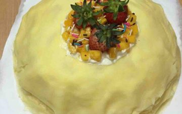 mango melaleuca cake
