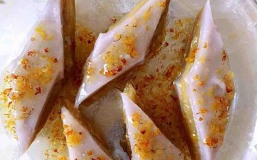 Lotus root osmanthus sugar cake