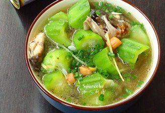 Fish Head Loofah Soup