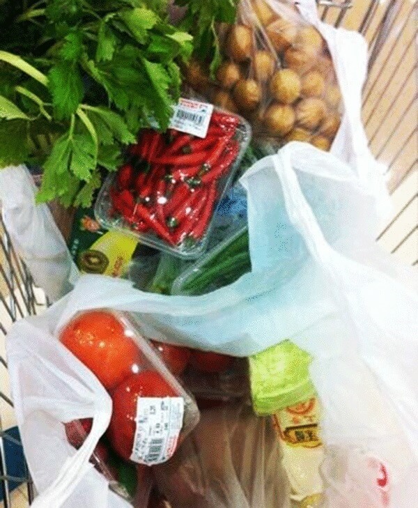 go to the supermarket to purchase the dishes