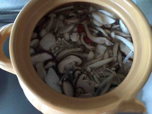 Add all the mushrooms