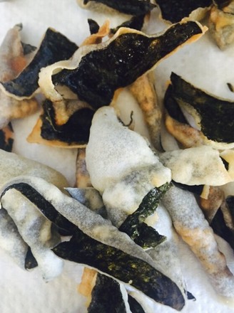 crispy seaweed chips