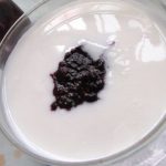 Homemade Mulberry Yogurt