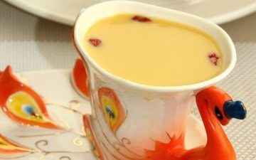 Wolfberry Soy Milk.