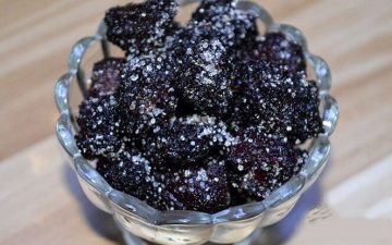 When the dried bayberry is completely cool