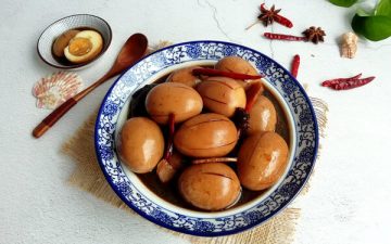 Braised Eggs