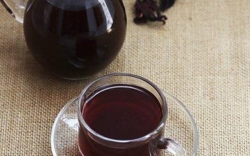 Roselle ume tea.
